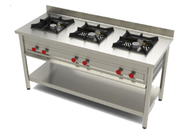 Three Burner Indian Gas Range